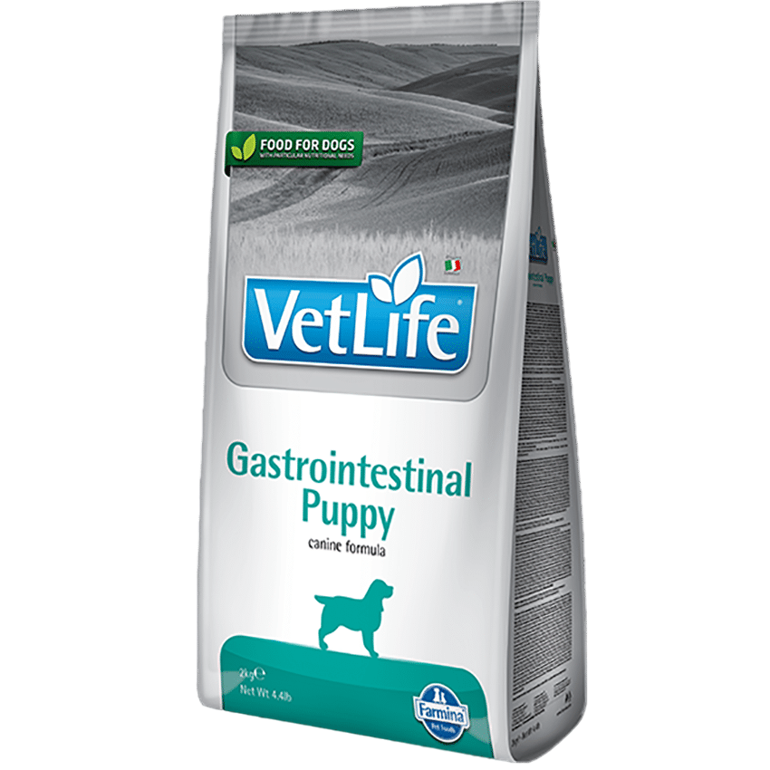 Сухой корм для щенков Farmina Vet Life Gastrointestinal Puppy при заболевании ЖКТ 2 кг - фото 1