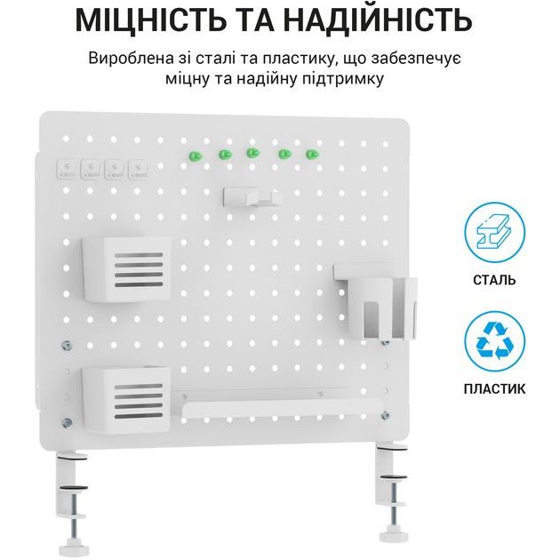 Настольная доска-органайзер OfficePro DO1090W White (DO1090W) - фото 3