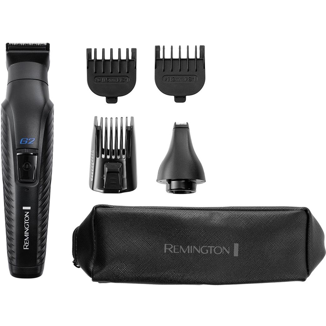 Набор для стрижки Remington G2 Graphite для головы, усов, бороды, носа и тела черный (PG2000) - фото 3