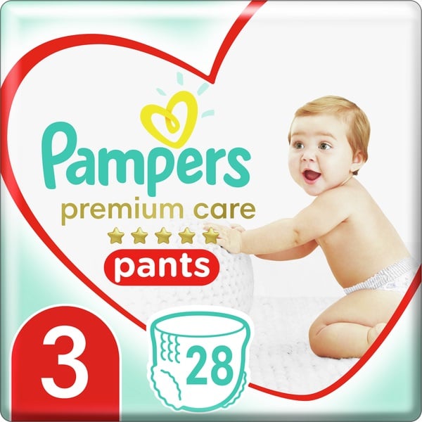 Подгузники-трусики Pampers Premium Care Pants 3 (6-11 кг), 28 шт. - фото 1