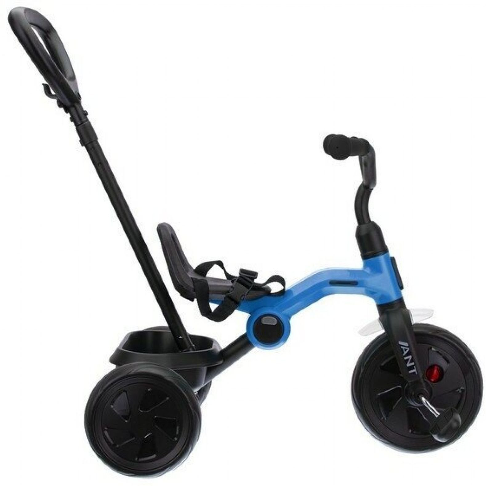 Детский трехколесный складной велосипед Qplay Ant+ Blue, синий (T190-2Ant+Blue) - фото 3