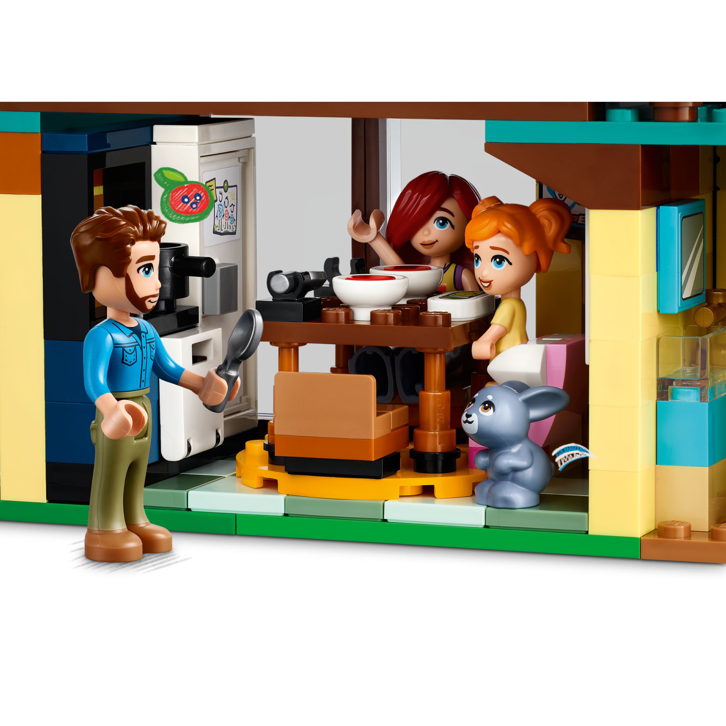Конструктор LEGO Friends Родинні будинки Оллі й Пейслі 1126 деталі (42620) - фото 7