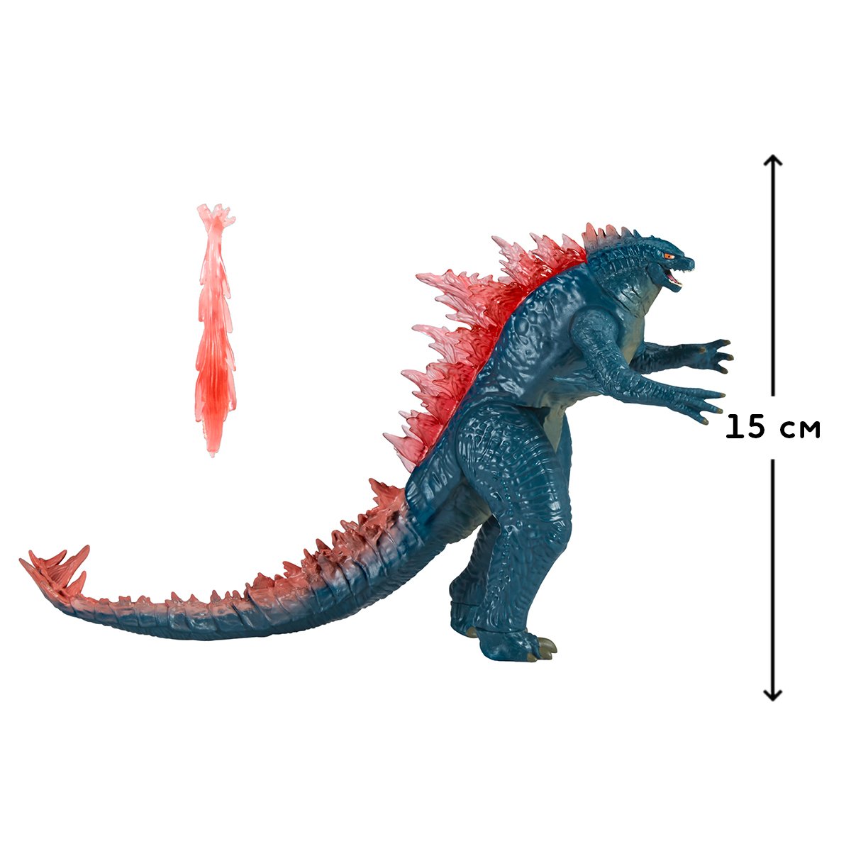 Ігрова фігурка Godzilla vs Kong Ґодзілла після еволюції з променем 15 см (35202) - фото 2