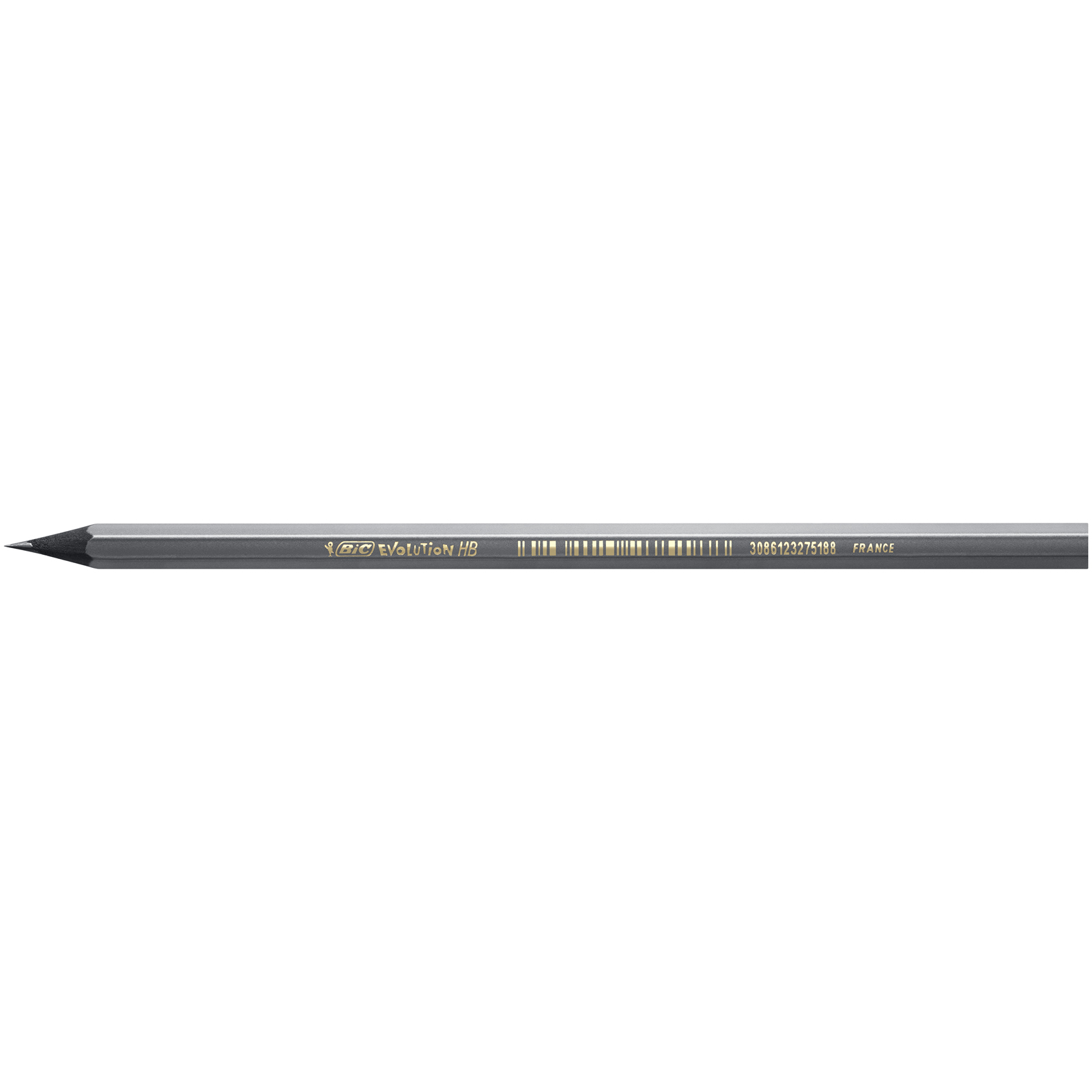 Олівець чорнографітних BIC Evolution Black 650, HB, 4 шт. (896016) - фото 4