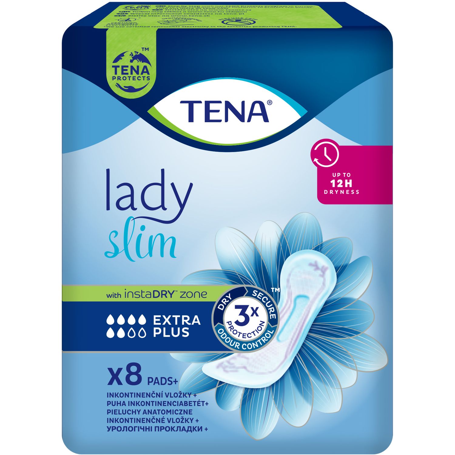 Урологические прокладки Tena Lady Slim Extra Plus 6 капель 8 шт. - фото 2