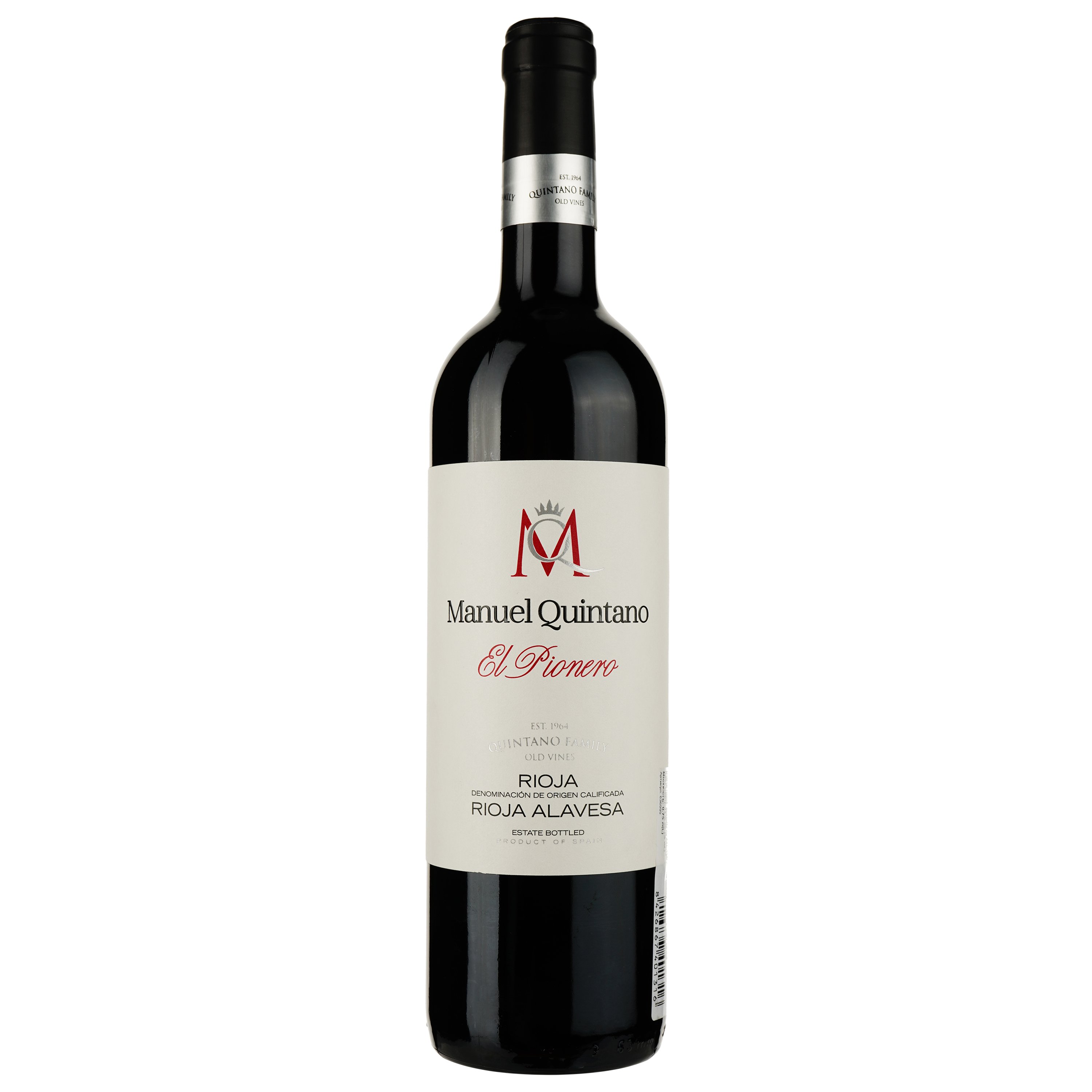 Вино Manuel Quintano El Pionero 2020 красное сухое 0.75 л - фото 1