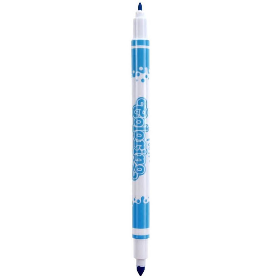 Фломастеры двусторонние Colorino Fibre Pens, 10 цветов (13451PTR/1) - фото 2
