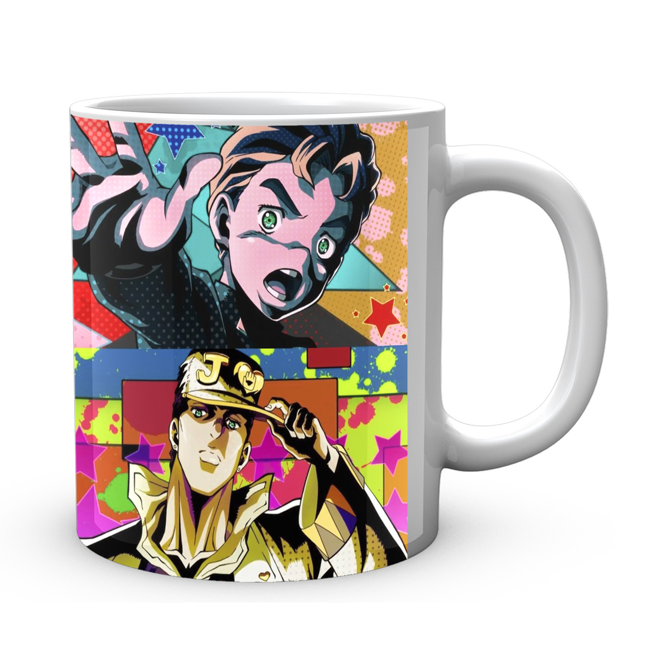 Кружка GeekLand Невероятные приключения ДжоДжо JoJo's Bizarre Adventure Джотаро Окуясу Джоске Коичи JJ 02.418 - фото 3