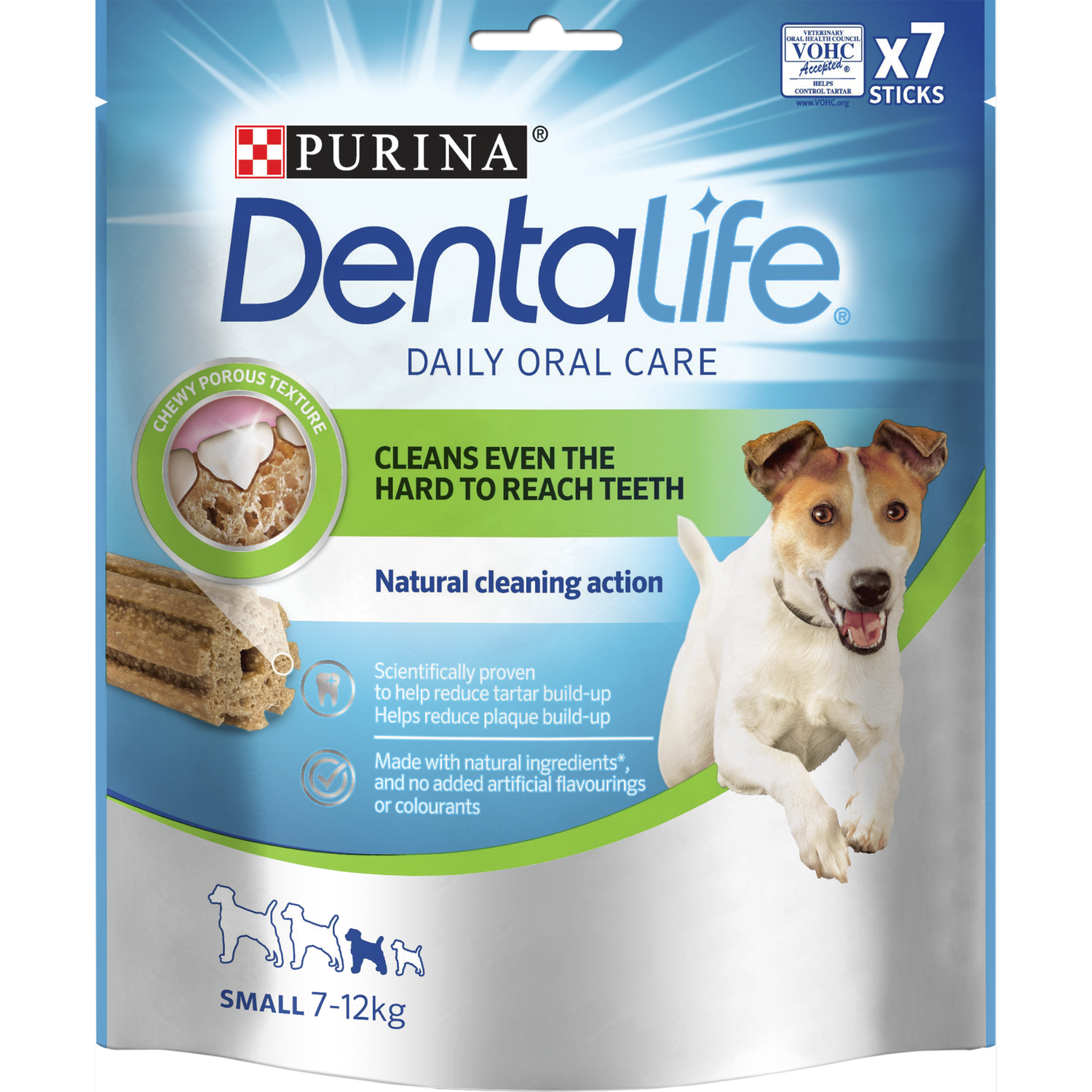Фото - Корм для собак Ласощі для собак малих порід DentaLife для здоров'я зубів і ясен, 115 г
