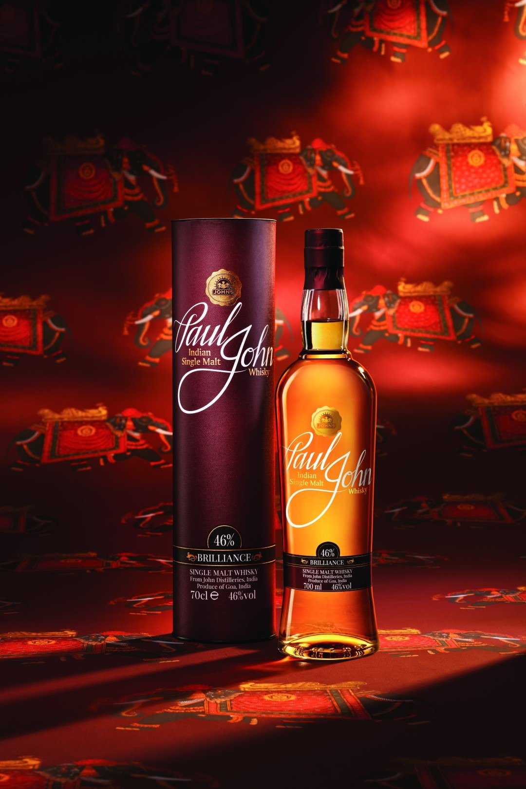 Виски Paul John Brilliance Single Malt Indian Whisky 46% 0.7 л в подарочной упаковке - фото 2