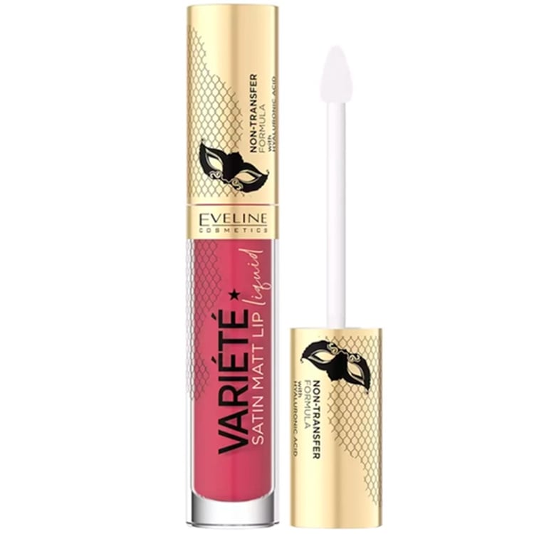Photos - Lipstick & Lip Gloss Eveline Cosmetics Рідка матова помада для губ Eveline Variete Perfect Satin Matt Lip, з гіал 