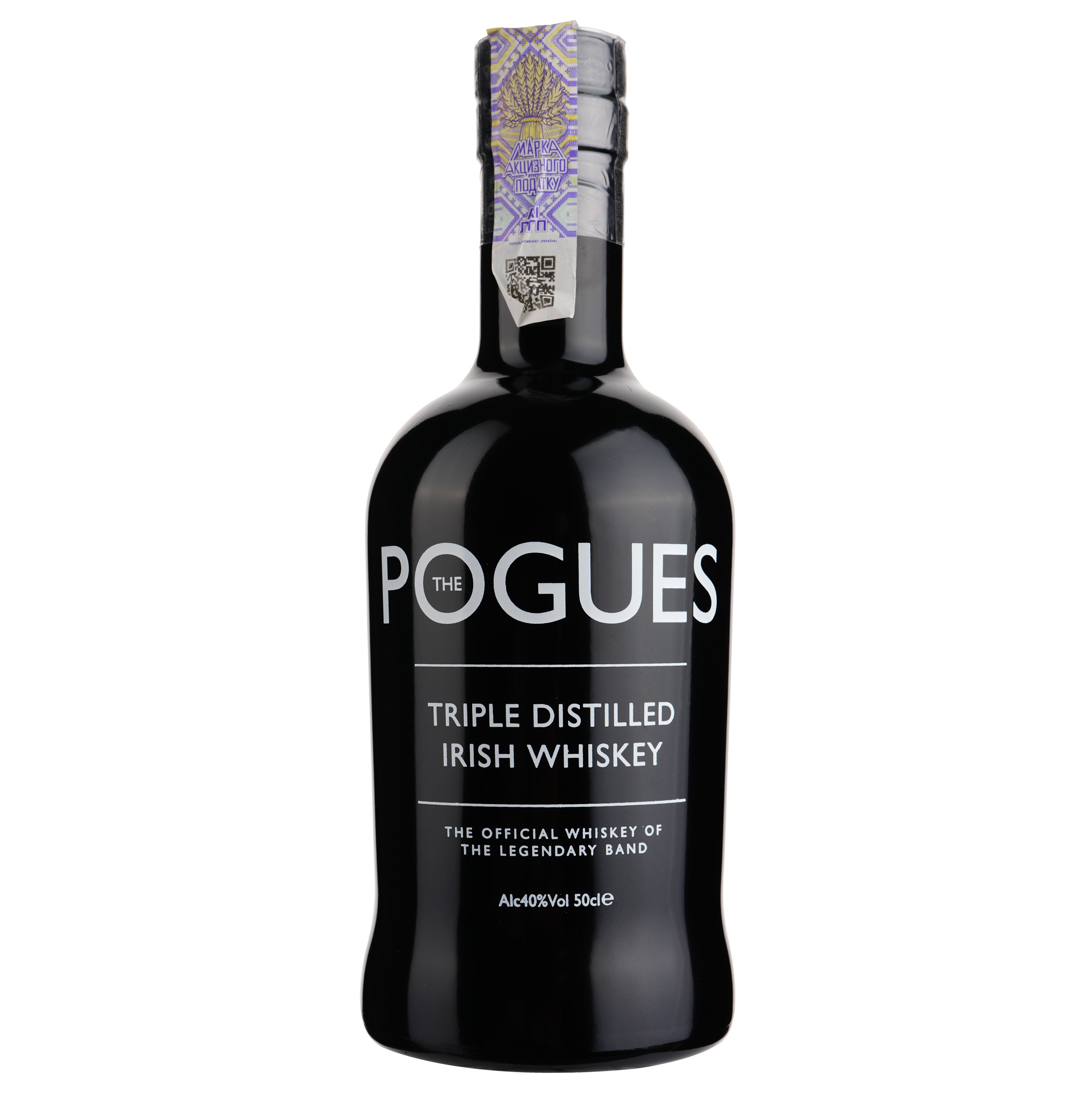 Віскі The Pogues Blended Irish Whiskey, 40%, 0,5 л (822015) - фото 1