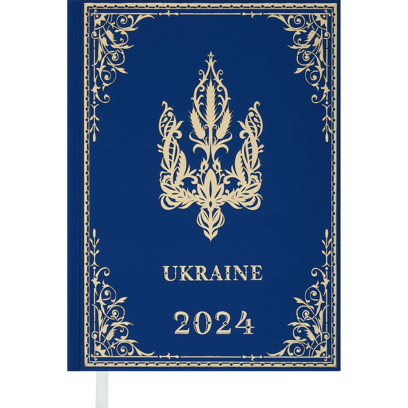 Photos - Planner Buromax Щоденник датований  Ukraine  A5 синій   2024(BM.2128-14)
