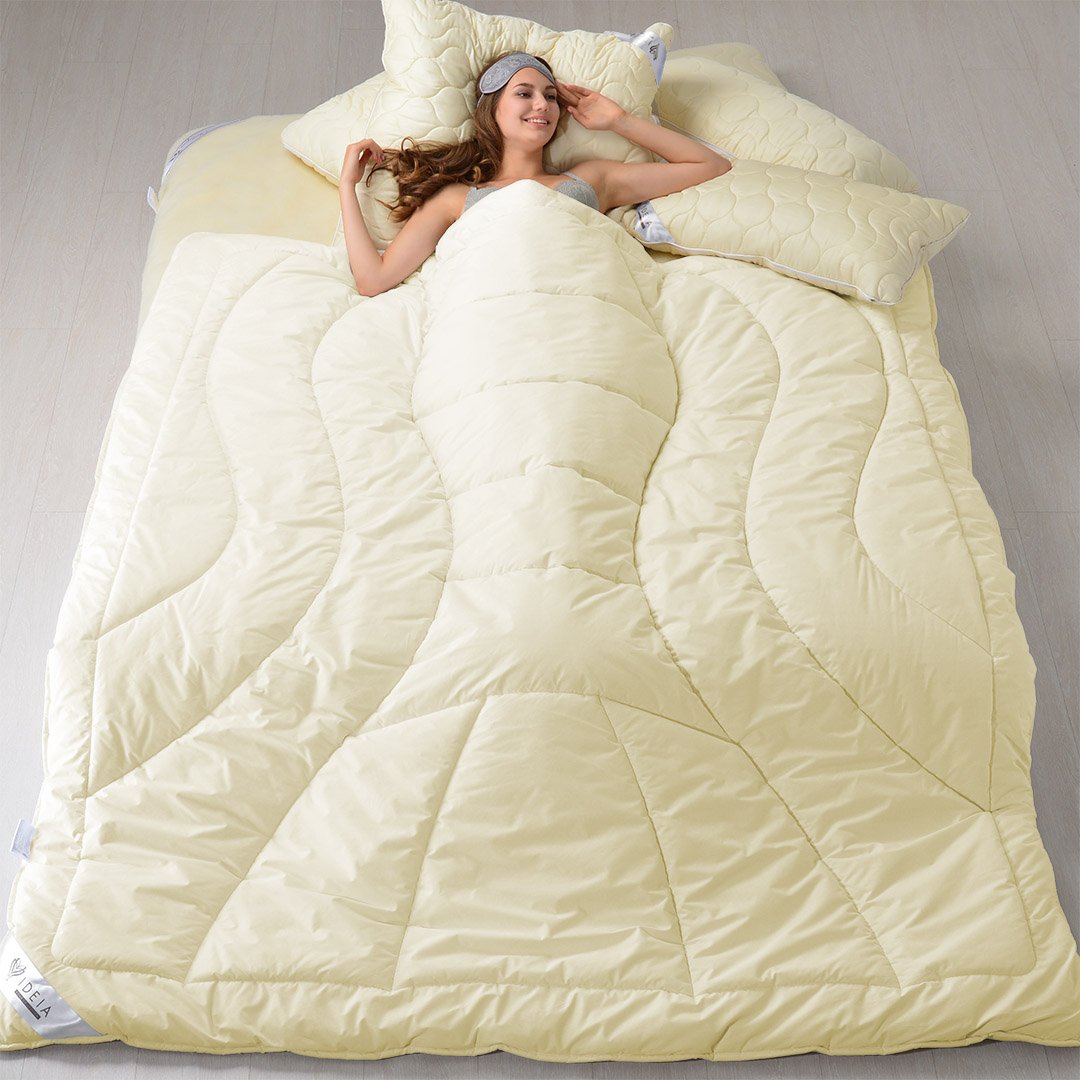 Одеяло шерстяное Ideia Wool Premium, зимнее, 210х175 см (8-11841) - фото 13