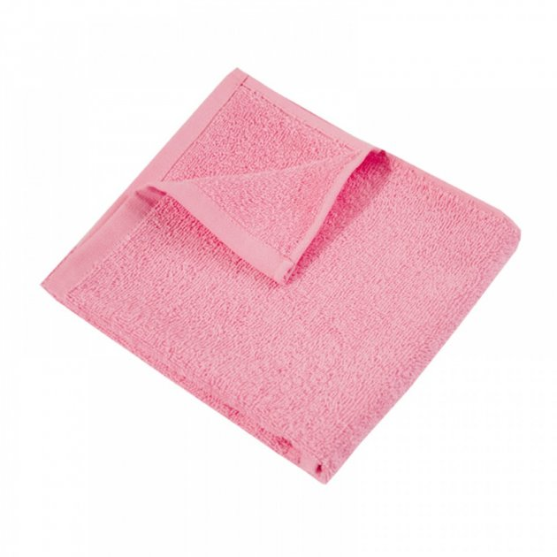 Рушник махровий Ярослав, 140х70 см, рожевий (37776_т.рожевий) - фото 1