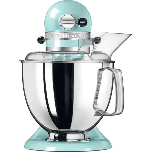 Планетарный миксер KitchenAid Artisan 4.8 л ледяной голубой (5KSM175PSEIC) - фото 3