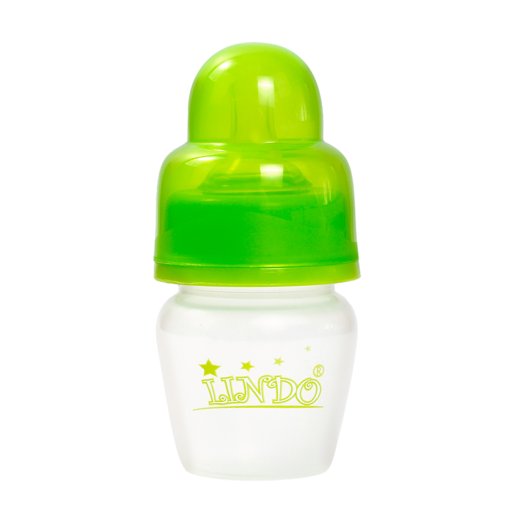 Бутылочка для кормления Lindo, с силиконовой соской, 40 мл, зеленый (LI 100 зел) - фото 1