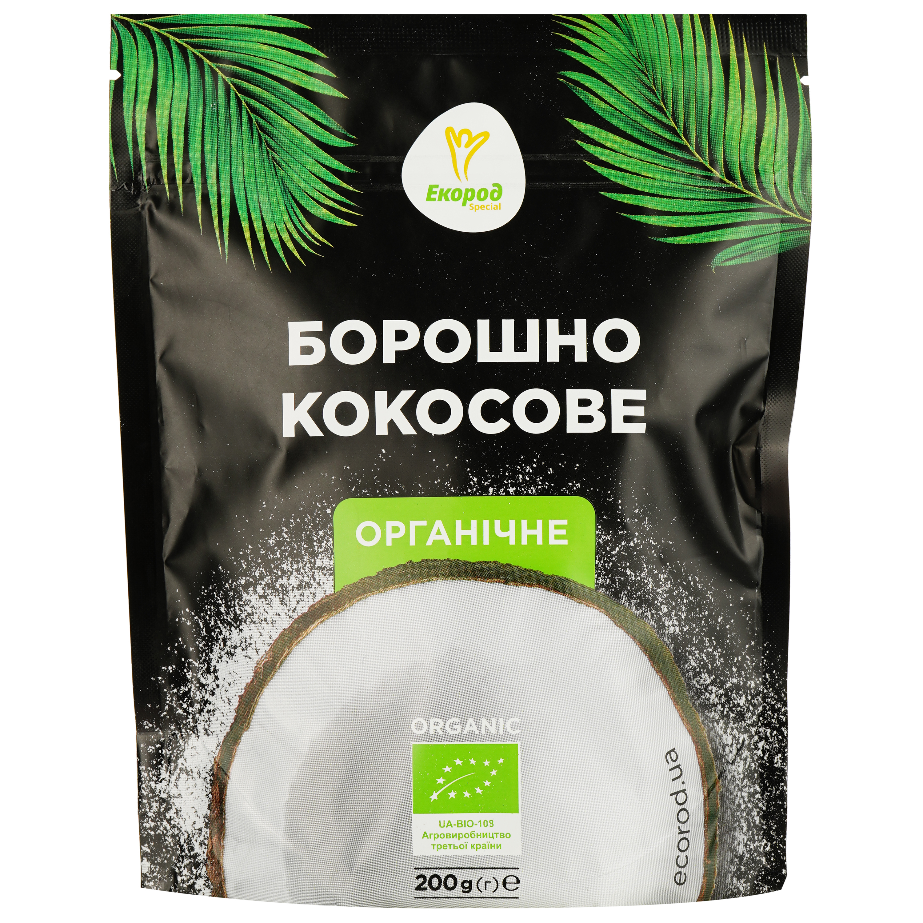 Мука кокосовая Екород органическая 200 г (813627) - фото 1