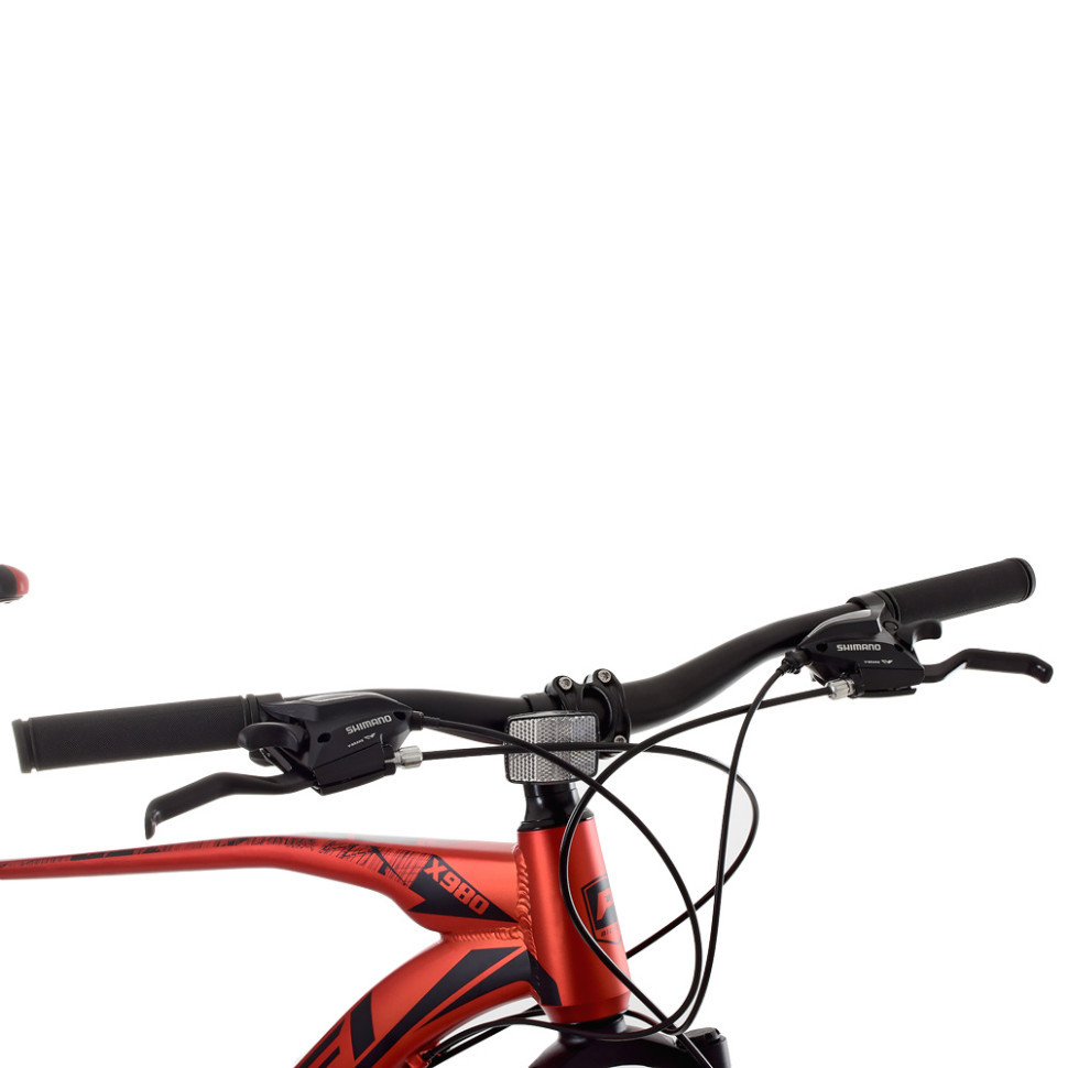 Велосипед подростковый Profi 26 дюймов черно-красный 223722 - фото 3
