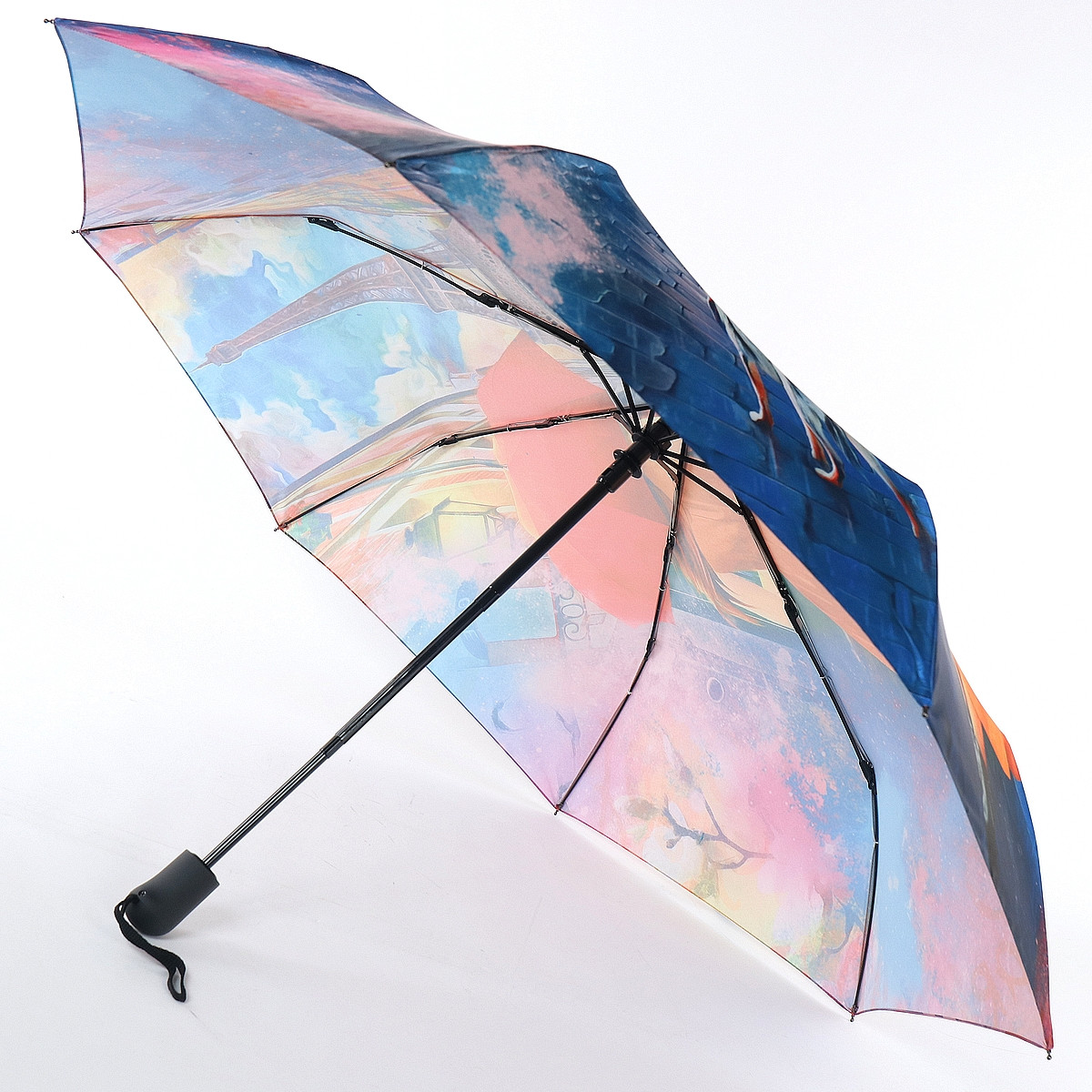 Женский складной зонтик полный автомат Trust 103 см разноцветный - фото 4