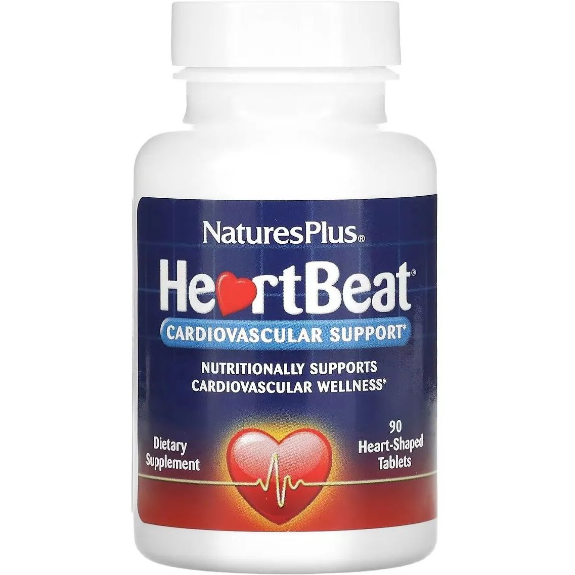 Комплекс NaturesPlus Heart Beat для підтримки серцево-судинної системи 90 таблеток - фото 1