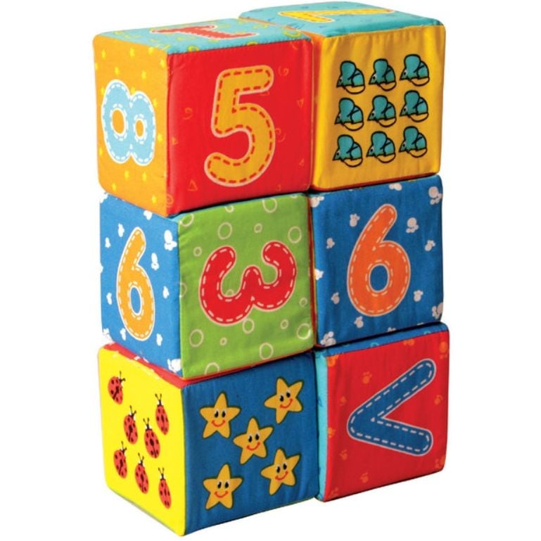 Набір м'яких кубиків Масік Цифри (МС 090601-03) - фото 1