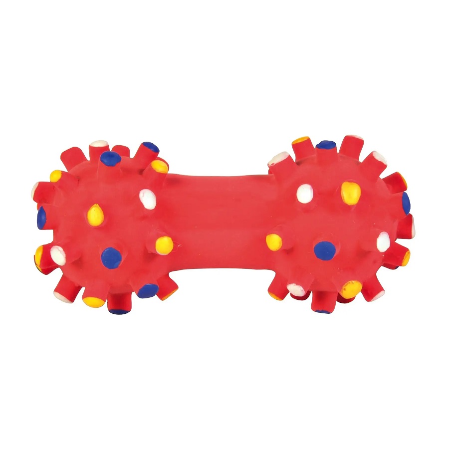 Игрушка для щенков Trixie Гантель игольчатая, 10 см (35611) - фото 1