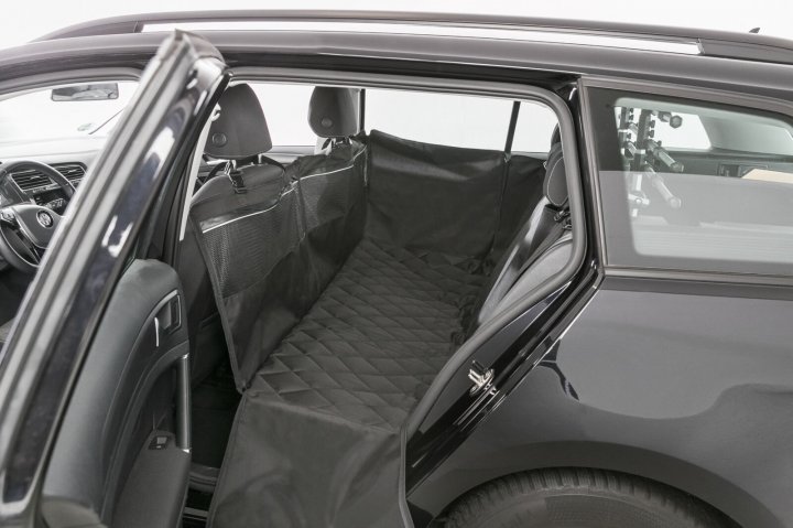 Захисний килимок для собак Trixie для автомобільного сидіння, 155х130 см, чорний (13203) - фото 7