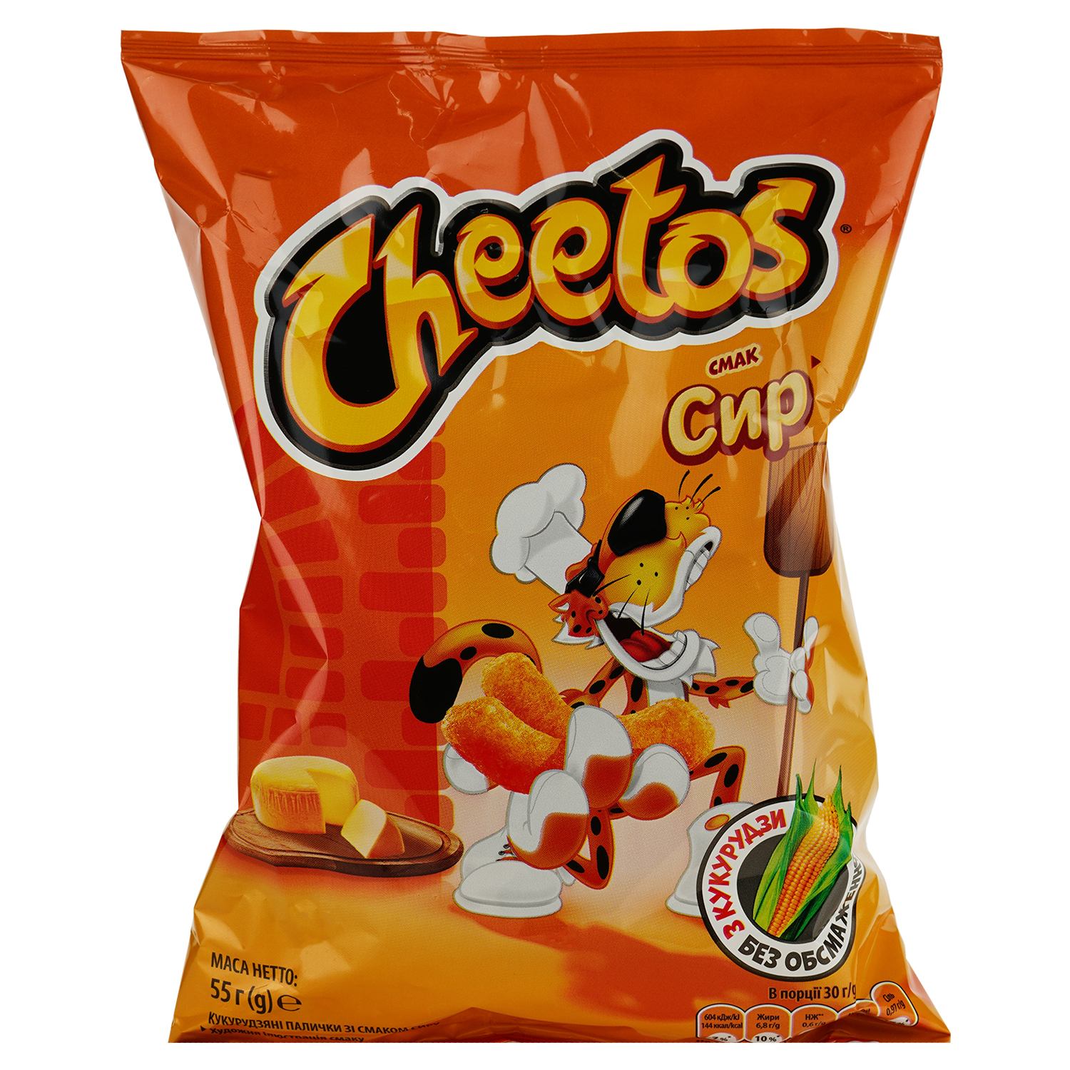 Палочки кукурузные Cheetos со вкусом сыра, 55 г (857713) - фото 1