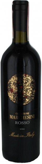 Вино Collezione Marchesini Rosso dry, 11%, 0,75 л (706859) - фото 1