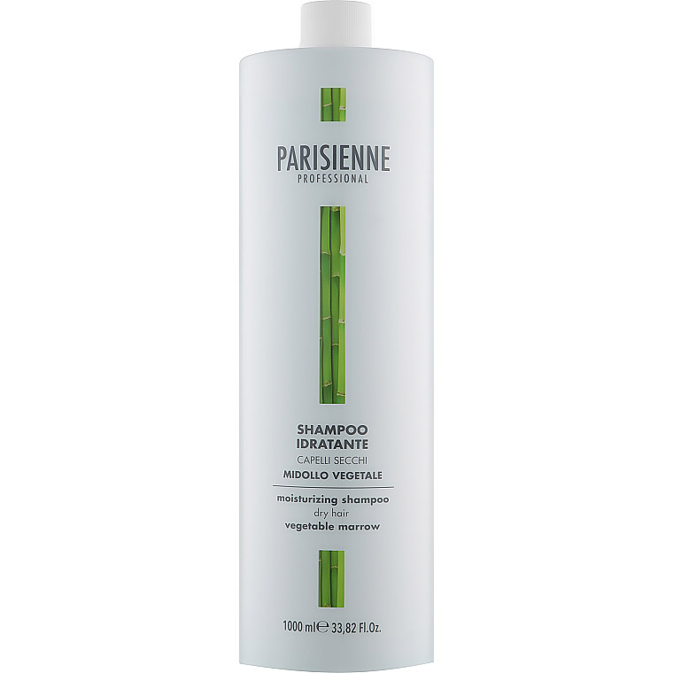 Шампунь для волос Parisienne Italia Moisturizing Shampoo Dry Hair Vegetable Marrow с растительными вытяжками 1 л - фото 1