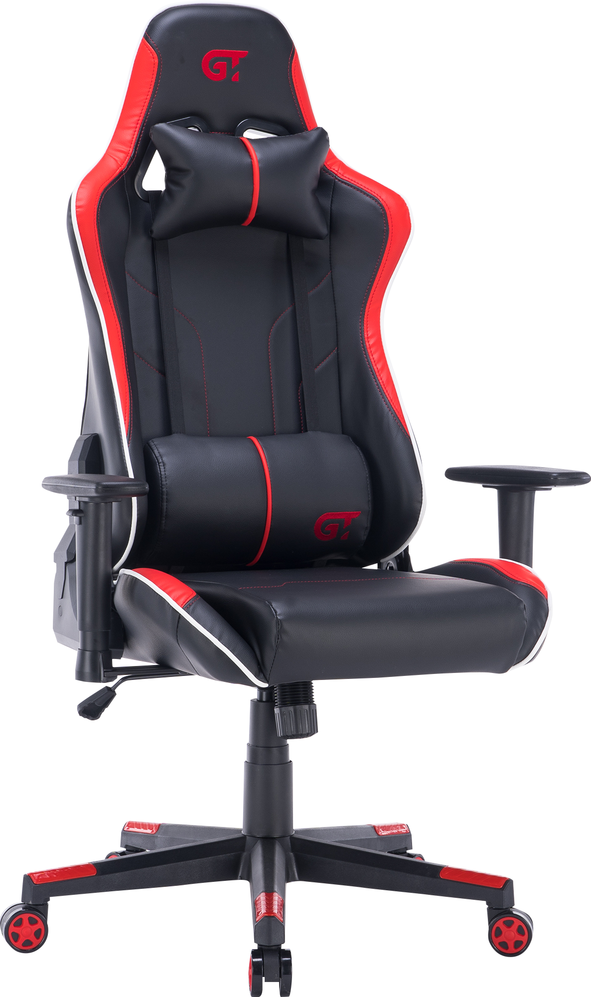 Геймерське крісло GT Racer чорне з червоним (X-2528 Black/Red) - фото 2