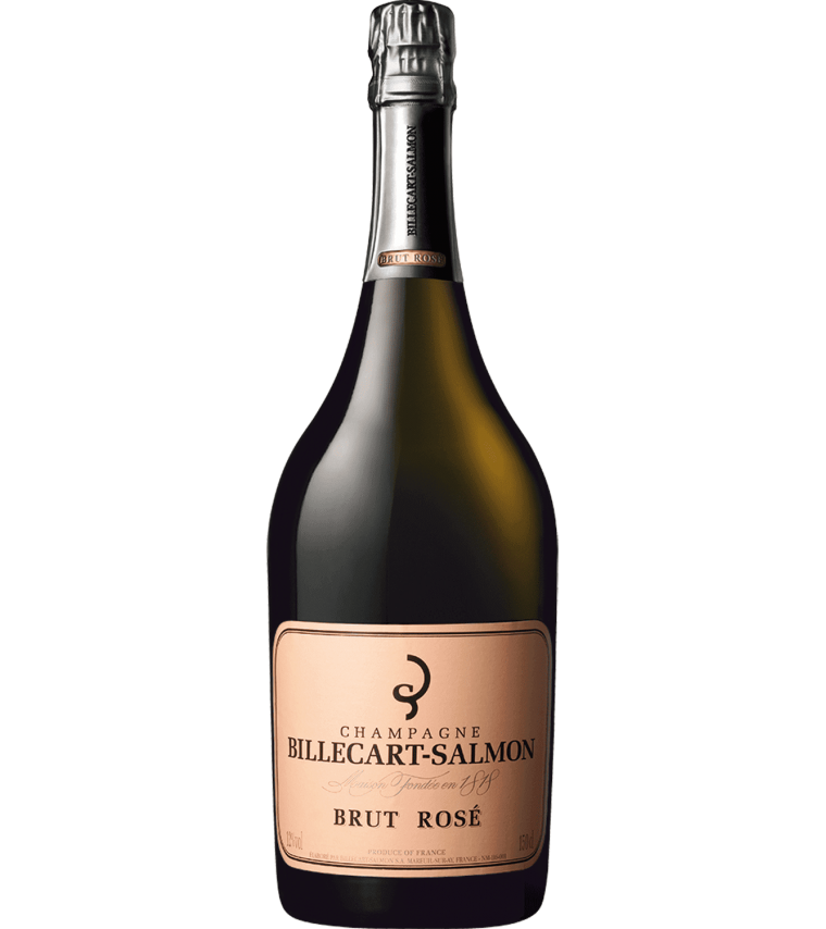 Шампанське Billecart-Salmon Champagne АОС Brut Rose, рожеве, брют, п/п, 12%, 1,5 л - фото 1