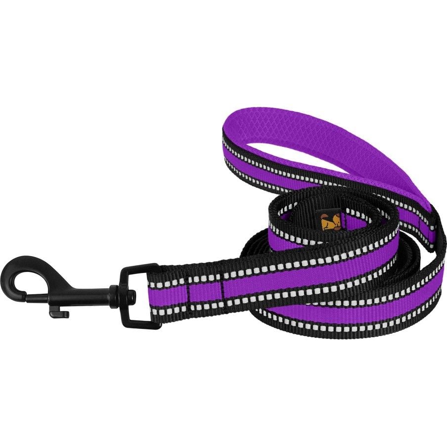 Поводок для собак BronzeDog Mesh, размер L, 200х2,5 см, фиолетовый - фото 1