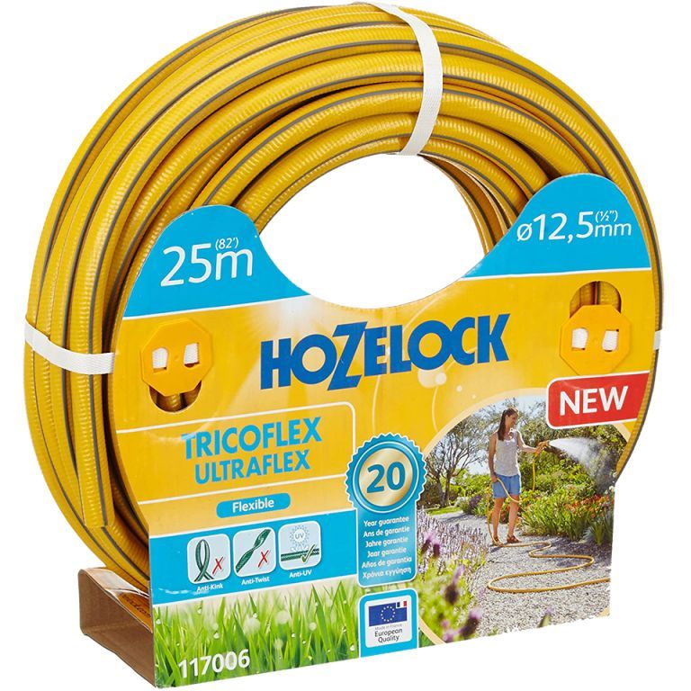 Шланг для полива Hozelock Tricoflex Ultraflex, 25 м, d=12,5 мм (117006) - фото 1