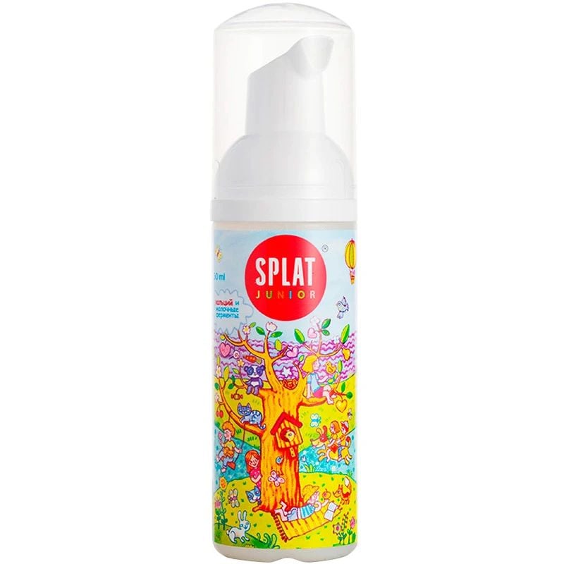 Очищаюча пінка Splat Junior Magic Foam, з кальцієм і молочними ферментами, 50 мл - фото 1