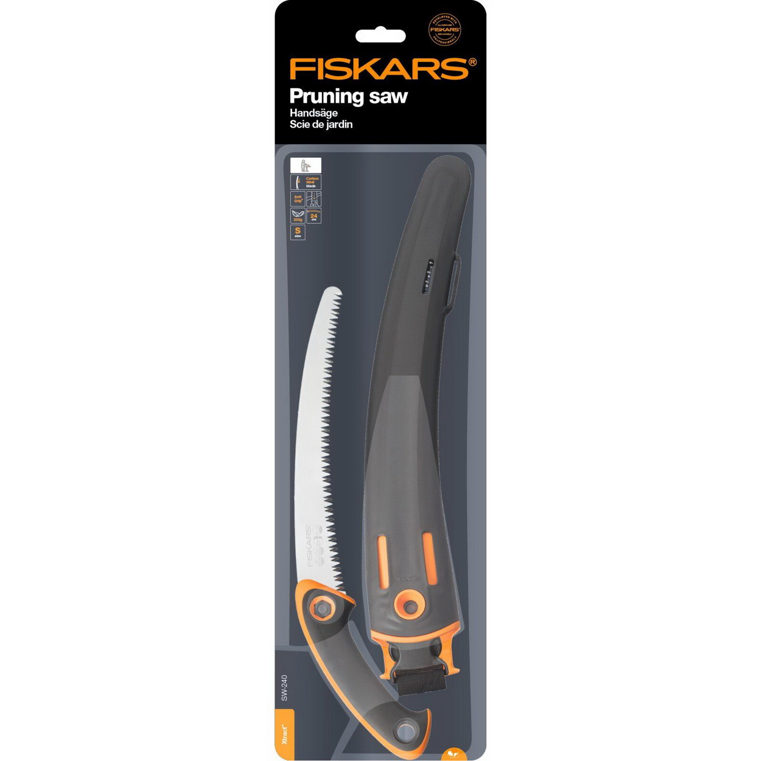 Пила садовая Fiskars SW-240, 40 см (1020200) - фото 3