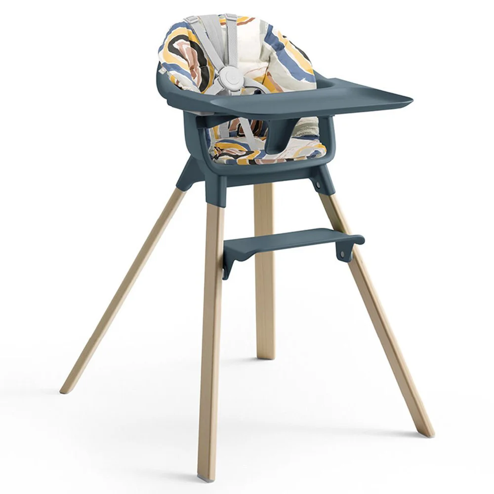 Текстиль для стільця Stokke Clikk Multi circles, різнобарв'я (552203) - фото 4