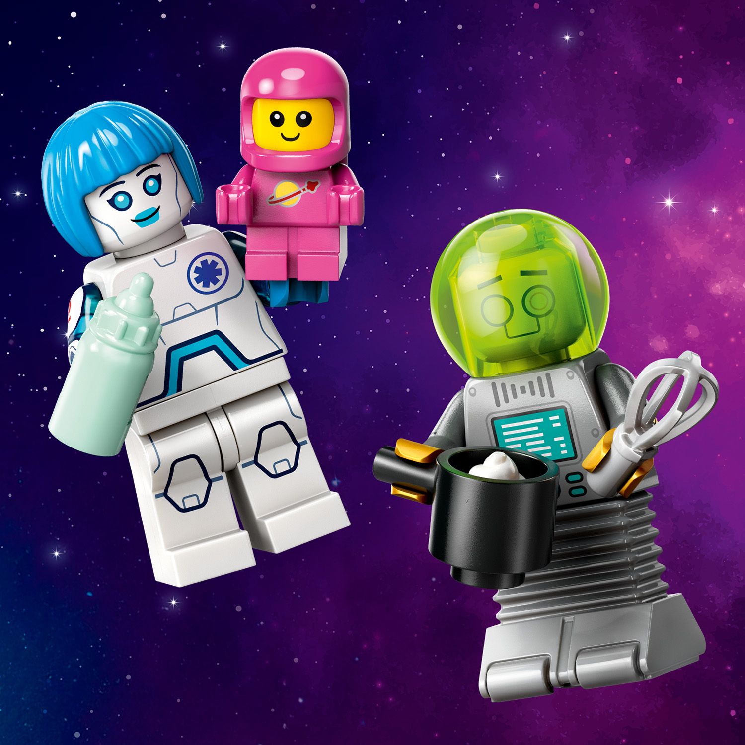 Конструктор LEGO Minifigures Космос Серія 26, 9 деталей (71046) - фото 8