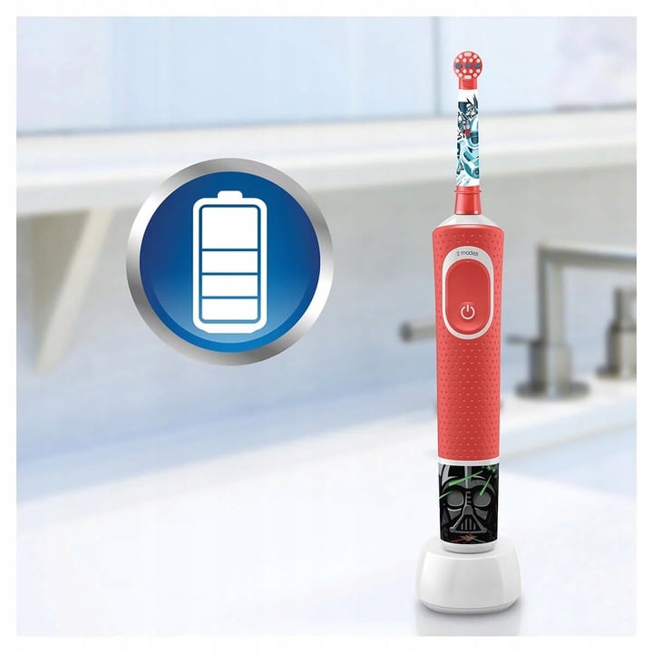 Набор электрических зубных щеток Oral-B Family Edition Vitality&Kids Звездные Войны 2 шт. - фото 5