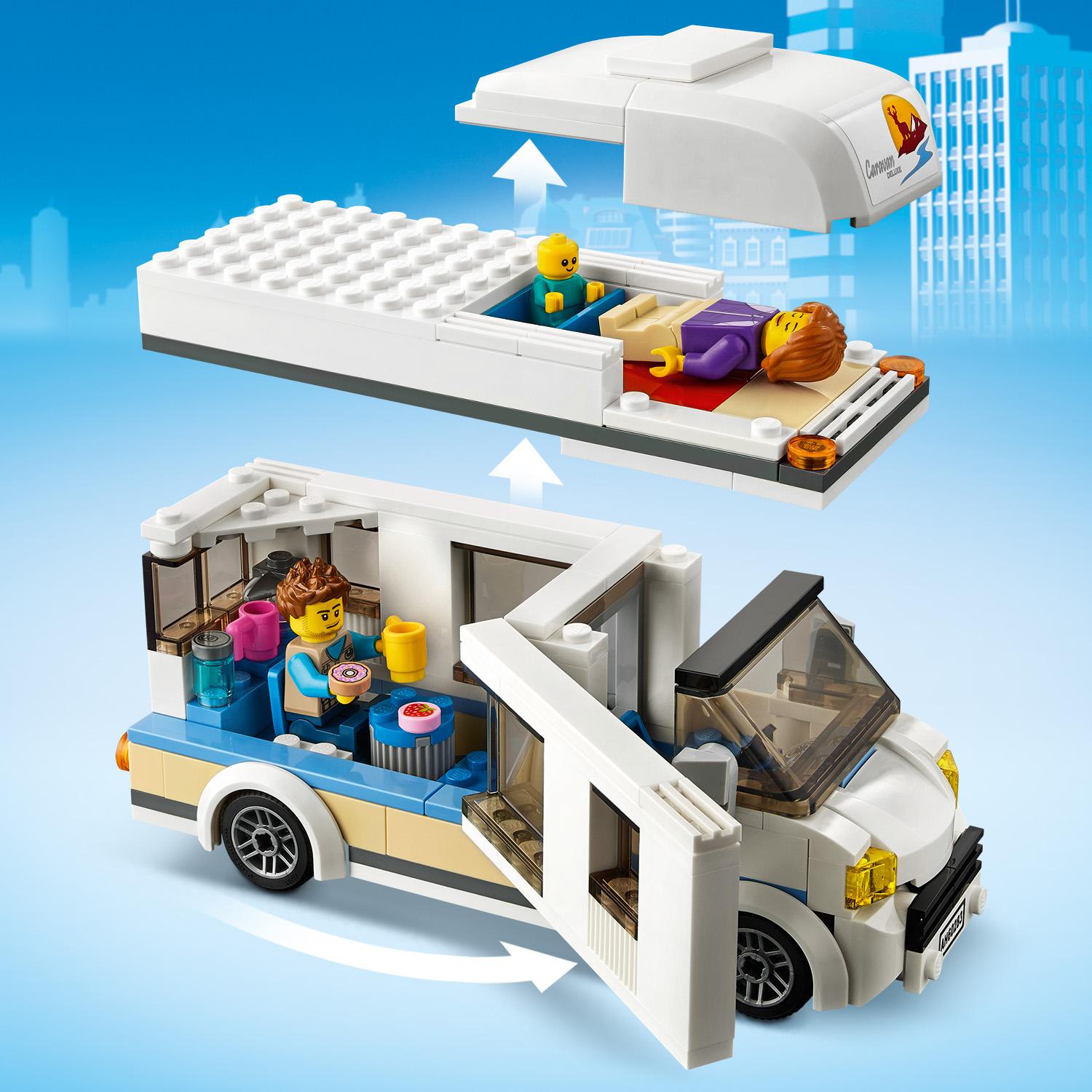 Конструктор LEGO City Канікули в будинку на колесах, 190 деталей (60283) - фото 8