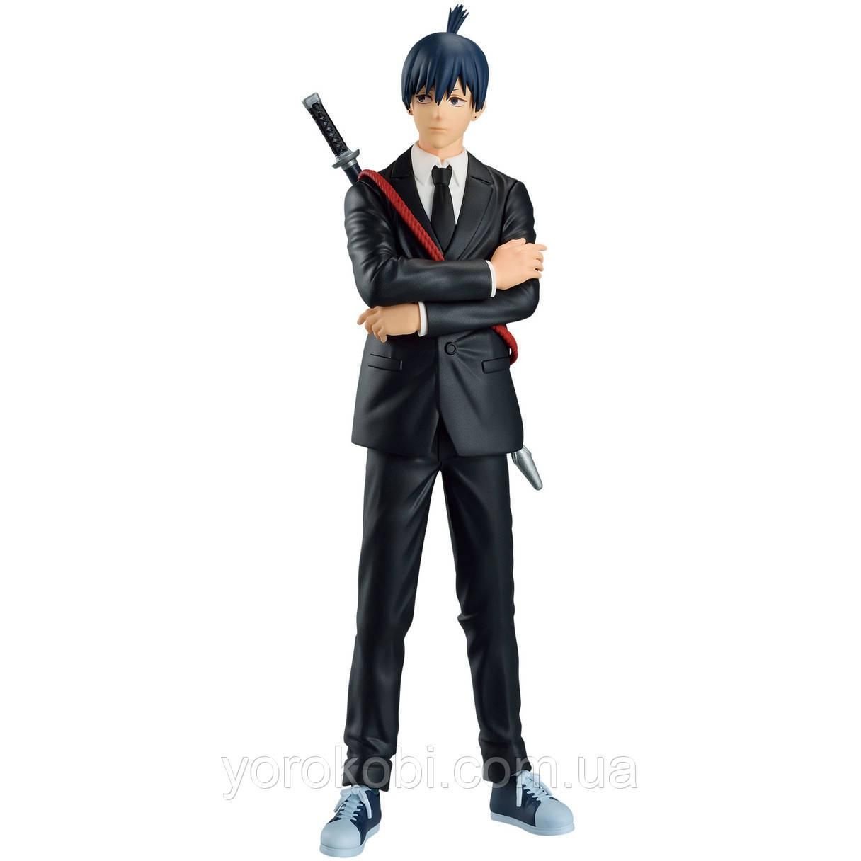 Фигурка Bandai Spirits Человек-бензопила Аки Хаякава Chainsaw Man Aki Hayakawa 16 см BS CM AH - фото 1