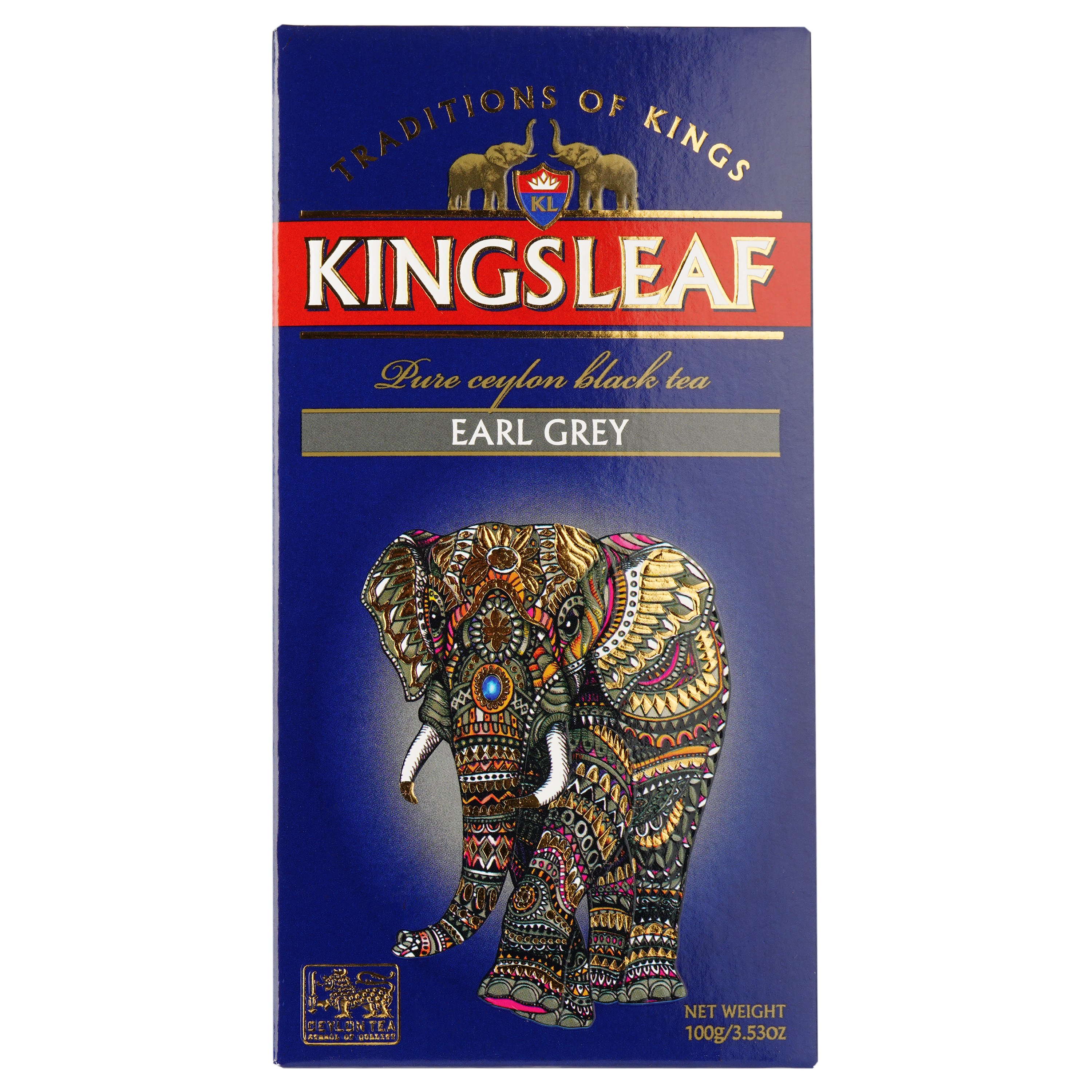 Чай чорний Kingsleaf Earl grey 100 г (843100) - фото 1