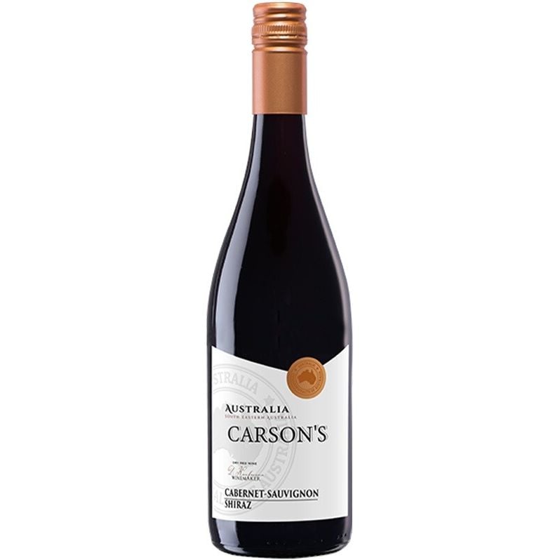 Вино Carson's Cabernet Sauvignon-Shiraz, червоне, сухе, 0,75 л - фото 1