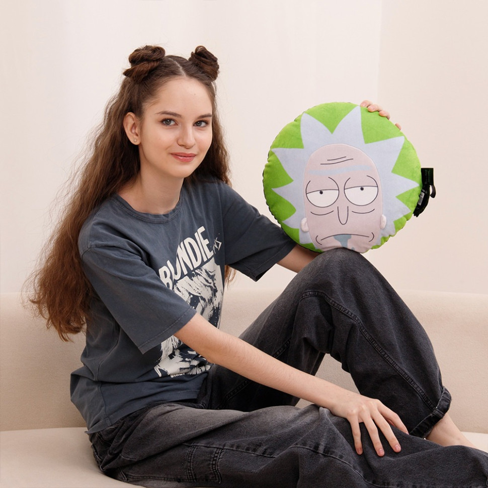 Декоративная подушка WP Merchandise Rick and Morty Лицо Рика (FRMRIKPIL22GN0003) - фото 4