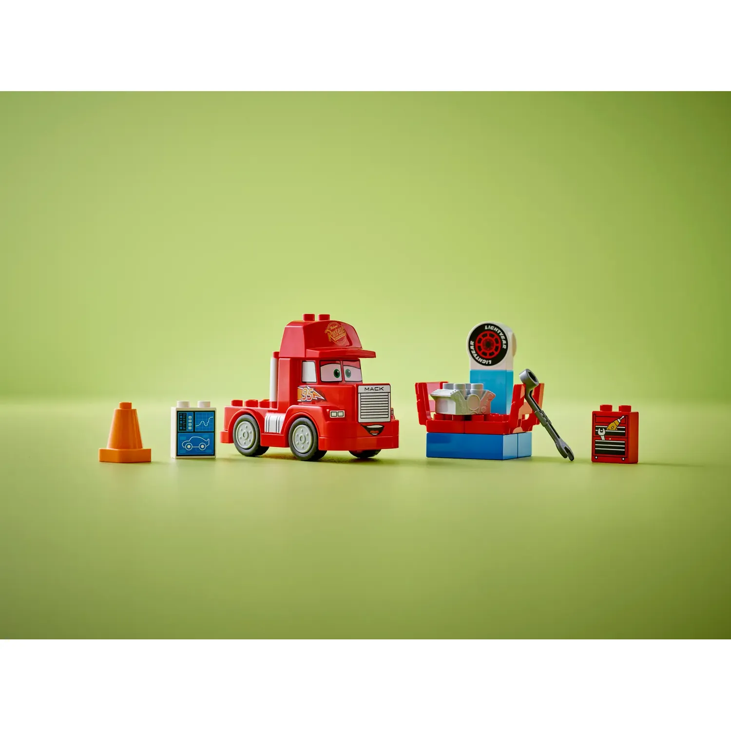 Конструктор LEGO DUPLO Мак на скачках 14 деталей (10417) - фото 5