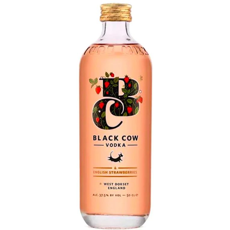 Алкогольний напій Black Cow English Strawberries 37.5% 0.5 л - фото 1