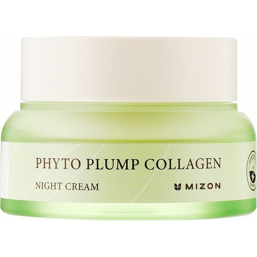 Ночной крем для лица Mizon Phyto Plump Collagen Night Cream с фитоколлагеном, 50 мл - фото 1