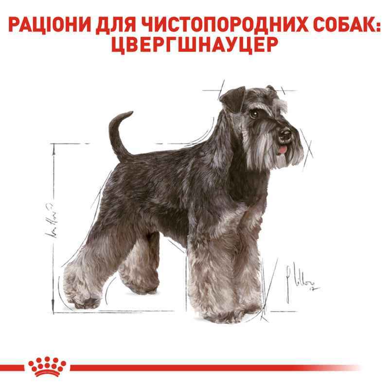 Сухой корм для взрослых собак породы Шнауцер Royal Canin Schnauzer Adult, с мясом птицы, 7,5 кг (2220075) - фото 3