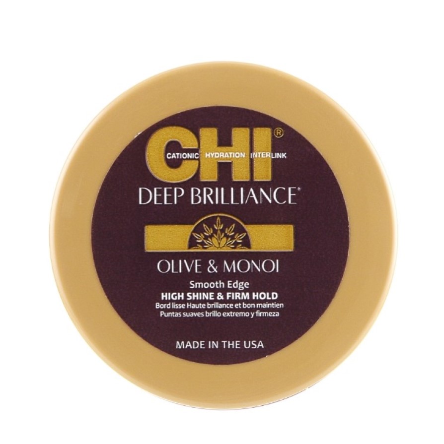 Сяйна помада для укладки волосся CHI Deep Brilliance Olive & Monoi Smooth Edge 56 мл - фото 1